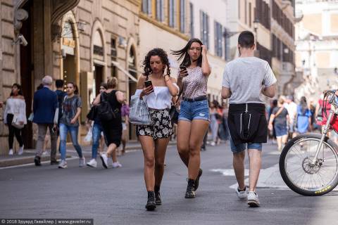 Как одеваются в Италии жарким летом