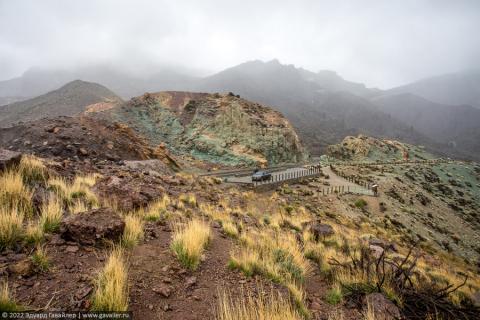 Вулканические ландшафты на Тенерифе